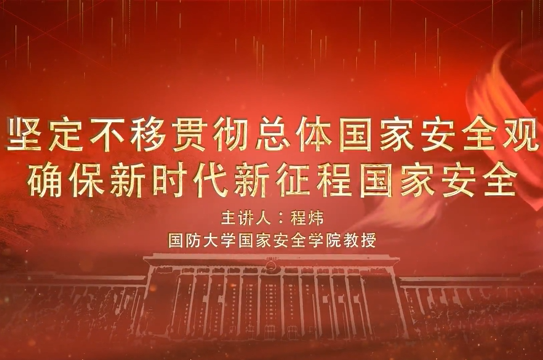 短視頻：堅定不移貫徹總體國家安全觀